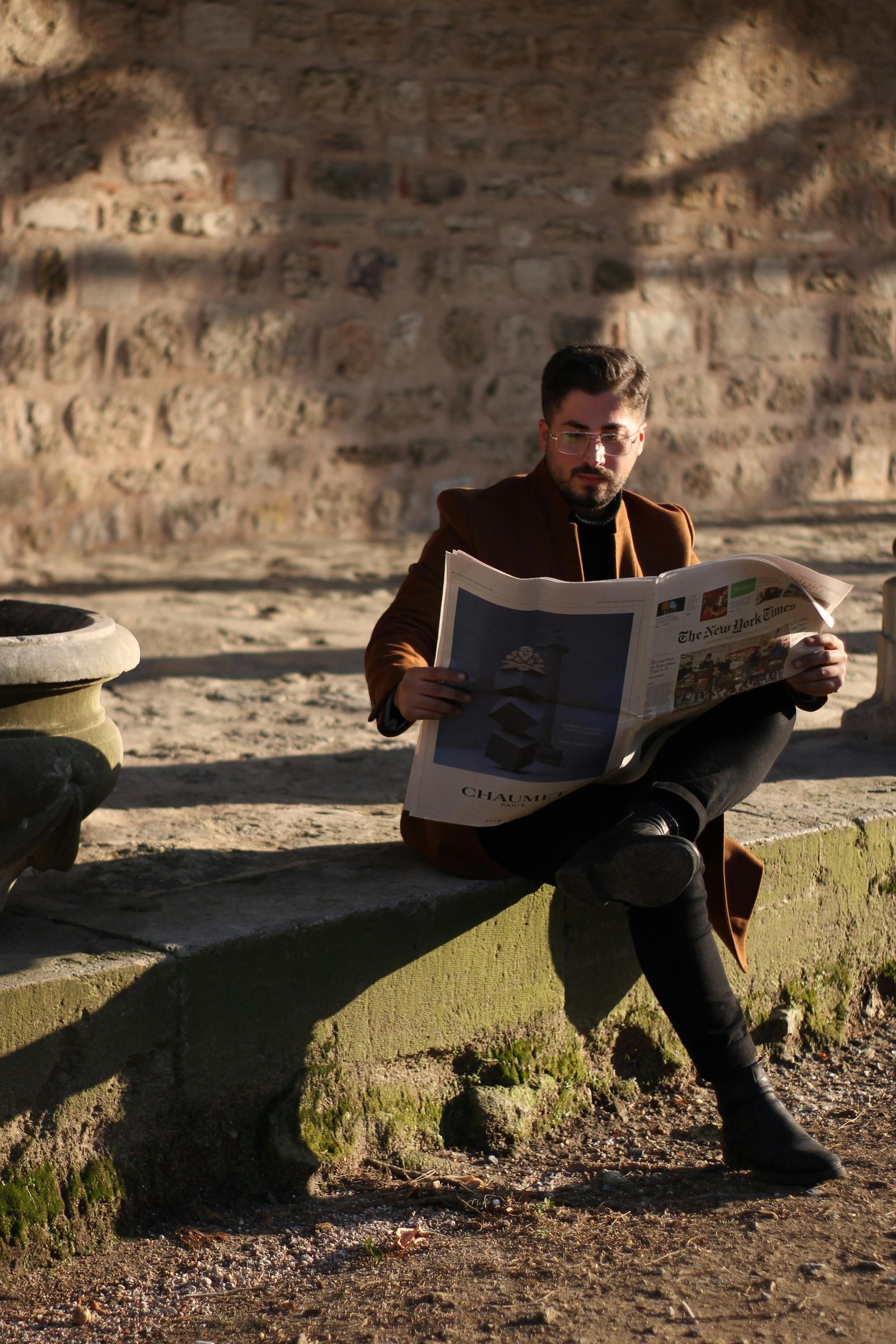 Buttoned Suede Jacket